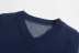 V-neck diamond lattice knitted vest   NSHS24678