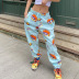 fashion cartoon print sweatpants NSMX24783
