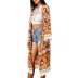 moda casual camisa de protección solar de algodón con flecos largos NSMY15933