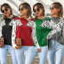 round neck mid-length pullover knit short sweater NSMY15941