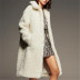 abrigo largo de lana de cordero de invierno NSAC16311