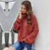 Turtleneck solid color sweater  NSSI16506
