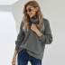 turtleneck pure color sweater NSSI16513