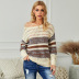 autumn and winter hollow round neck loose sweater  NSSI16544