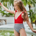 nuevo traje de baño bikini para niños NSHL16798
