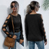 solid color hollow casual slim knit sweater  NSJR17235