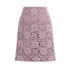 Plus Size Lace High Waist Skirt NSJR17263