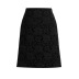 Plus Size Lace High Waist Skirt NSJR17263