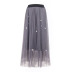 summer beaded solid color skirt  NSJR17273