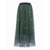 summer beaded solid color skirt  NSJR17273