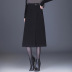 new high waist slimming casual mid-length skirt NSYZ17072