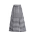 Autumn and winter plaid woolen skirt  NSYZ17075