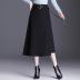 autumn and winter high waist mid-length skirt NSYZ17093