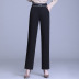 High-waist straight-leg pants  NSYZ17123