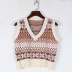 autumn new short loose knit vest  NSJR17161
