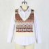 autumn new short loose knit vest  NSJR17161