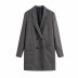 autumn and winter fashion beltless suit loose jacket NSLD17471