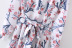 winter poplin printed shirt dress  NSAM17576