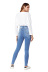 casual slim-fit ripped tight jeans   NSSY17688