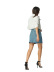 loose half-length denim skirt   NSSY17690