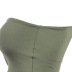 sexy oblique shoulder long-sleeved top NSZY17802