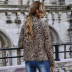autumn women s new big lapel open collar leopard print jacket wholesale NHDF44
