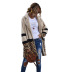 hot sale women s new flocking fashion mid-length plush jacket wholesale NHDF52