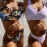 New Hot Style Ladies Swimwear Bikini Dragon Print Swimsuit Wholesale  NHDA78