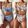 New Ladies Swimwear Hot Sale Dragon Split Bikini Wholesale NHDA79