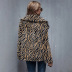 fashion tiger print long-sleeved lapel autumn jacket wholesale NHDF96