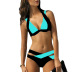 new color matching plus split sexy bikini ladies swimsuit wholesale  NSHL126
