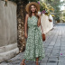 fashion summer polka dot holiday style big dress  NSKA263