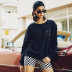 new autumn and winter women s round neck long sleeve street casual sweater wholesale NSSN308