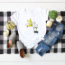 funny banana undress short-sleeved baby T-shirt wholesale NSSN314