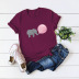 women s T-shirts Comfortable short sleeve cute elephant wholesale NSSN319