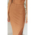 hot pink slim waistcoat women s autumn and winter two-piece half-skirt wholesale NSDF343