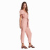 fashion women s spring and summer new hot-selling single-breasted all-match nine-point jumpsuit wholesale NSDF412