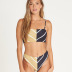   new swimsuit women s print bikini split stripe bikini sexy NSHL443