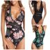   fashion sexy hot spring beach one-piece swimsuit women hot-selling swimwear  wholesale NSHL450