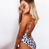  sexy leopard print one-piece bikini bikini women swimwear wholesale NSHL451