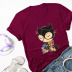 wholesale creative fun cute cat group large size short-sleeved women s t-shirt NSSN489