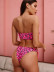   hot sale bikini swimwear leopard print tassel swimsuit   NSDA548