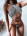 New Bikini Sexy Snake Print Fabric Strappy Swimsuit Ladies Split Swimwear   NSDA476
