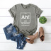 hot creative chemical elements short-sleeved T-shirt NSSN877