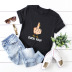 hot Slim Comfortable Casual Large Size Short Sleeve Women s T-shirt NSSN886