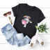 hot Slim Comfortable Casual Large Size Short Sleeve Women s T-shirt NSSN890