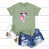 hot Slim Comfortable Casual Large Size Short Sleeve Women s T-shirt NSSN890