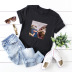 hot Slim Comfortable Casual Large Size Short Sleeve Women s T-shirt NSSN891