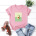 Hot Avocado Print Short Sleeve Women S T-shirt NSSN880