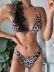 Bikini de leopardo caliente nuevo traje de baño dividido para mujer al por mayor NSDA1021
